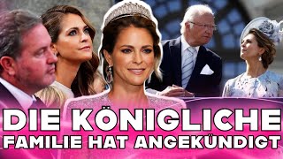 Schwedens Königshaus verkündet Entscheidung über das Schicksal von Prinzessin Madeleine [upl. by Cristy151]