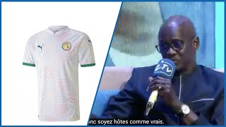 Louis Lamotte annonce le nouveau maillot du Sénégal [upl. by Derrej]