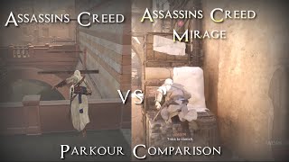 AC Mirage Vs AC1 Parkour [upl. by Ellerred]