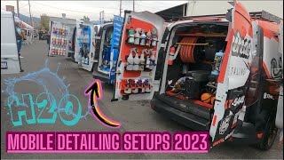 Mobile Detailing Setups of 2023 Setups of America H20 Van Show [upl. by Grace]