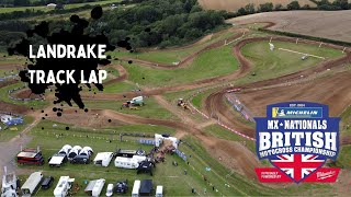 TRACK LAP  MX NATIONALS LANDRAKE [upl. by Filberte]