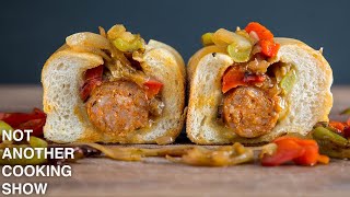 the best ITALIAN SAUSAGE AND PEPPERS [upl. by Mur]