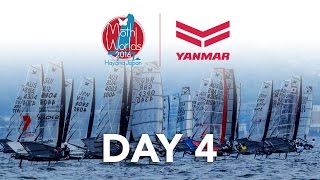 2016 YANMAR Moth Worlds  Day 4 [upl. by Idok]