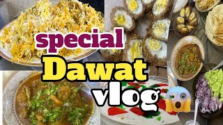 Special Dawat Vlog  Dawat jo sab ka dil jeet le Dawat Prep with Tips Yasmeen vlog [upl. by Buckingham]