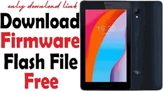 Itel PrimeTab 1 W7002 Flash File Firmware Free Download [upl. by Drawyeh]