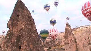 Turismo por el mundo la Capadocia en globo [upl. by Meihar]