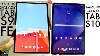 Samsung Galaxy Tab S10 Vs Samsung Galaxy Tab S9 FE Comparison Review [upl. by Lucienne283]