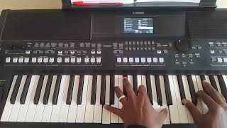 NEEMA YAKO FADHILI ZAKO KILA ASUBUHI BY SOLOMON MKUBWA 🎹🎹 CHORDS TUTORIAL KEYBOARD 🎊🎊🔥🎊 [upl. by Dusza]