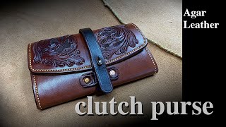 Clutch Purse  ladies wallet  with ChaylorFenneli interior [upl. by Nwavahs]