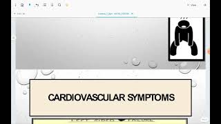 Symptomatology [upl. by Hachman]