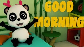 one day with bao panda  original song  nursery rhymes  baby songs [upl. by Igiul]