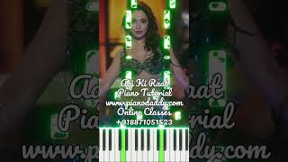 Aaj Ki Raat Piano Tutorial shorts trending piano viralshorts [upl. by Mile231]