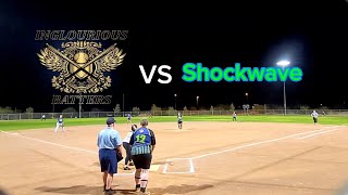 Inglorious Batters VS Tucson Shockwave Womens Slowpitch Softball [upl. by Enar993]