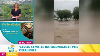 Lluvias provocan derrumbes y carreteras intransitadas en Yabucoa [upl. by Tiernan]