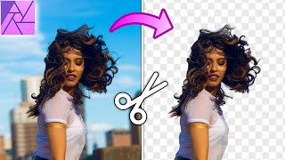 Personen amp Haare richtig freistellen  Affinity Photo Tutorial Deutsch [upl. by Wilburt]