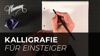 Kalligrafie lernen für Einsteiger [upl. by Lisbeth63]