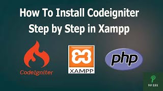 How to Install Codeigniter in Xampp in Hindi  Codeigniter Installation in Xampp [upl. by Palla]