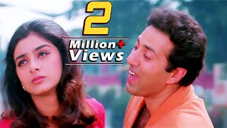 4K VIDEO SONG Saathiya Bin Tere Dil Maane Na  Tabu amp Sunny Deol SuperHIT 90s Song  Kumar Sanu [upl. by Araic]