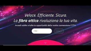 Come verificare se la propria abitazione è coperta da Fibra Ottica OpenFiber [upl. by Enilesoj]