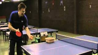 Table tennis tipsTable tennis servesforehand variation [upl. by Gen]