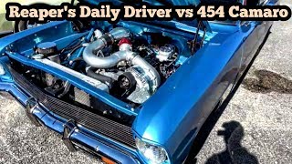 Reapers Daily Driver vs 454 Camaro at the Out of Time No Prep Series [upl. by Nilo]