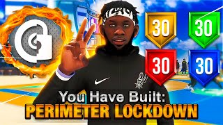 NEW BEST PERIMETER LOCKDOWN BUILD IN NBA 2K22 THE BEST HOF SHOOTING LOCK BUILD NBA 2K22 [upl. by Areem]