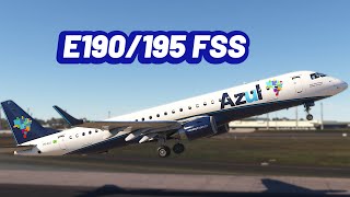 EMBRAER 190195 da FLIGHTSIM STUDIO no FLIGHT SIMULATOR 2020 🔥 [upl. by Isolda517]