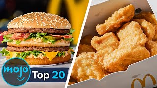 Top 20 Greatest McDonalds Menu Items of All Time [upl. by Fidelas]