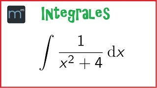 Integral  Tipo arcotangente integrales racionales [upl. by Nodla]