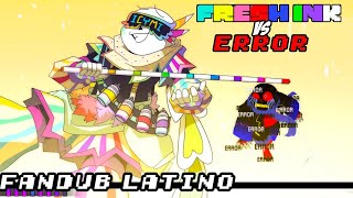 UNDERVERSE 07 By Jakei Pelea De Ink Vs Error Fandub Latino [upl. by Yesdnil38]