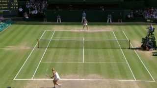 Marion Bartoli wins Wimbledon 2013 Highlights v Sabine Lisicki [upl. by Elleinet878]