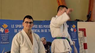 Championnat régional 2019 Judo Sport Adapté [upl. by Marteena463]