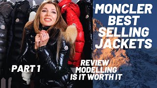 MONCLER BEST SELLING JACKETS REVIEW Part 1 [upl. by Jeannie]