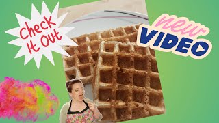 Belgische Waffeln vegan HighCarb  LowFat [upl. by Rammus521]