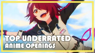 Top 50 Underrated Anime Openings [upl. by Noevad]