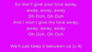 Kelly Rowland  Keep It Between Us lyrics [upl. by Sandie124]