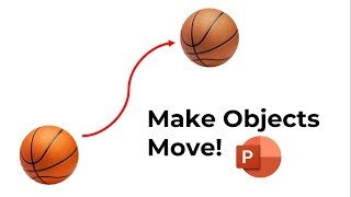 How to AnimateMove Object From One Point to Another in Powerpoint [upl. by Gradeigh228]