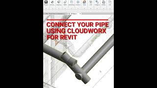 CloudWorx for Revit Pipe Fitters Trick [upl. by Neih237]