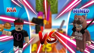 KLASER22 VS GETMINED  ROBLOX SKYWARS [upl. by Foah23]