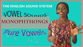 English Vowels Monophthongs Pure Vowels  British Pronunciation [upl. by Aiet710]