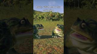 Ancient Amphibian Explore the Devil Frog in JWE2🐸🔍 [upl. by Leynwad]