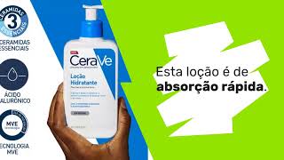 Loção hidratante Cerave Com Ácido Hialurônico Sem Perfume 473ml [upl. by Tennies719]