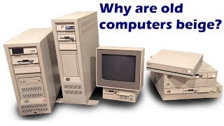 Why are old computers beige [upl. by Ellinej]