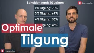 Immobilie finanzieren Wie viel du tilgen solltest [upl. by Matilde591]