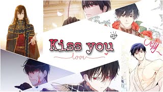 quotKISS YOUOne Directionquot Webtoon Manhwa  AMVMMV  MULTIMALES [upl. by Dorsey805]