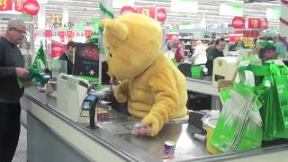 Children in Need Asda Morley A day in the life of Pudsey Bear [upl. by Saraann627]