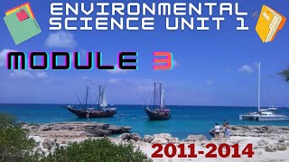 ENVIRONMENTAL SCIENCE 2011 TO 2014 UNIT 1 PAPER 2 MODULE 3 [upl. by Orson684]