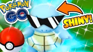 LES CARAPUCE A LUNETTES SHINY   Live Reaction  PokemonGo [upl. by Darton]