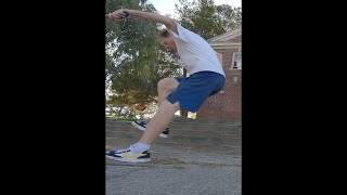 Extreme Footbag Athlete does Hacky Sack Stunt on Stairs [upl. by Zeidman]