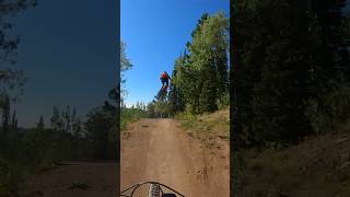 Hitting some DH at grand Targhee with KarsonKendall mtb ibiscycles dirtjump ibis downhill [upl. by Leahcimal892]